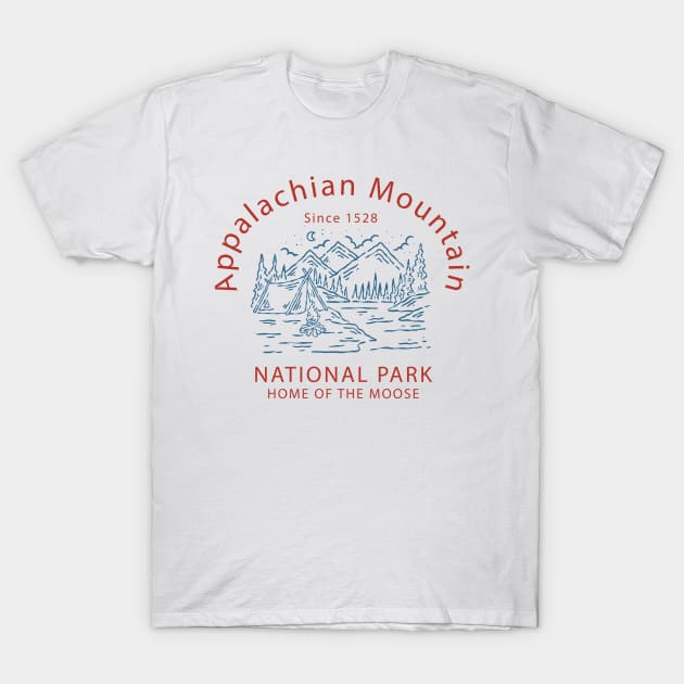 Appalachian Mountain T-Shirt by Easy On Me